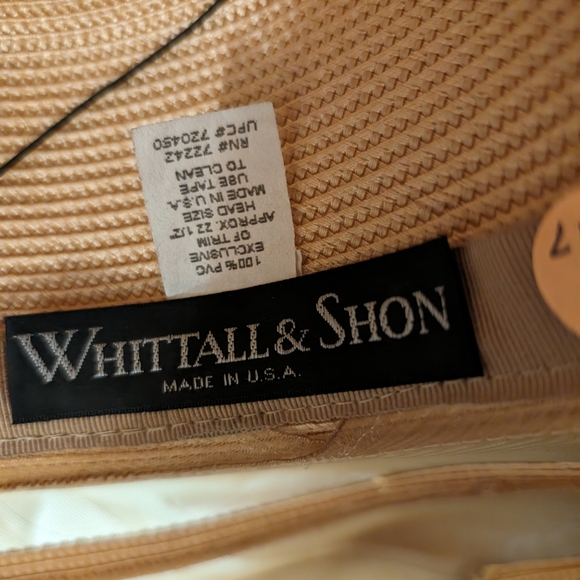 Vintage whittall & shon wide brim hat - Picture 5 of 8
